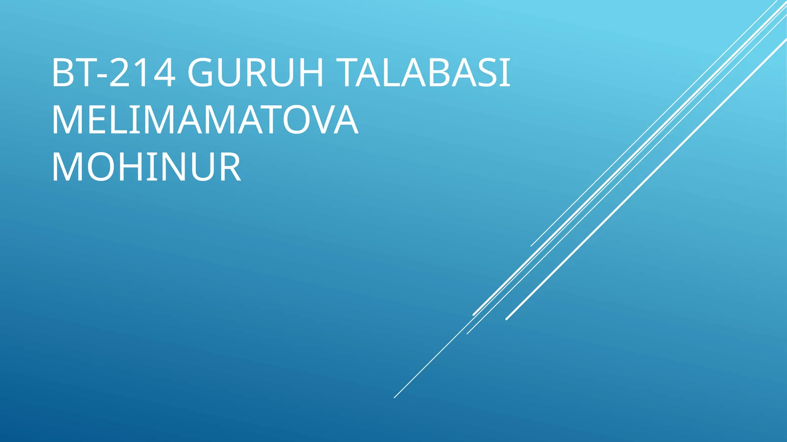 FERMENTLARNI XALQARO TASNIFLASH TAMOYILI