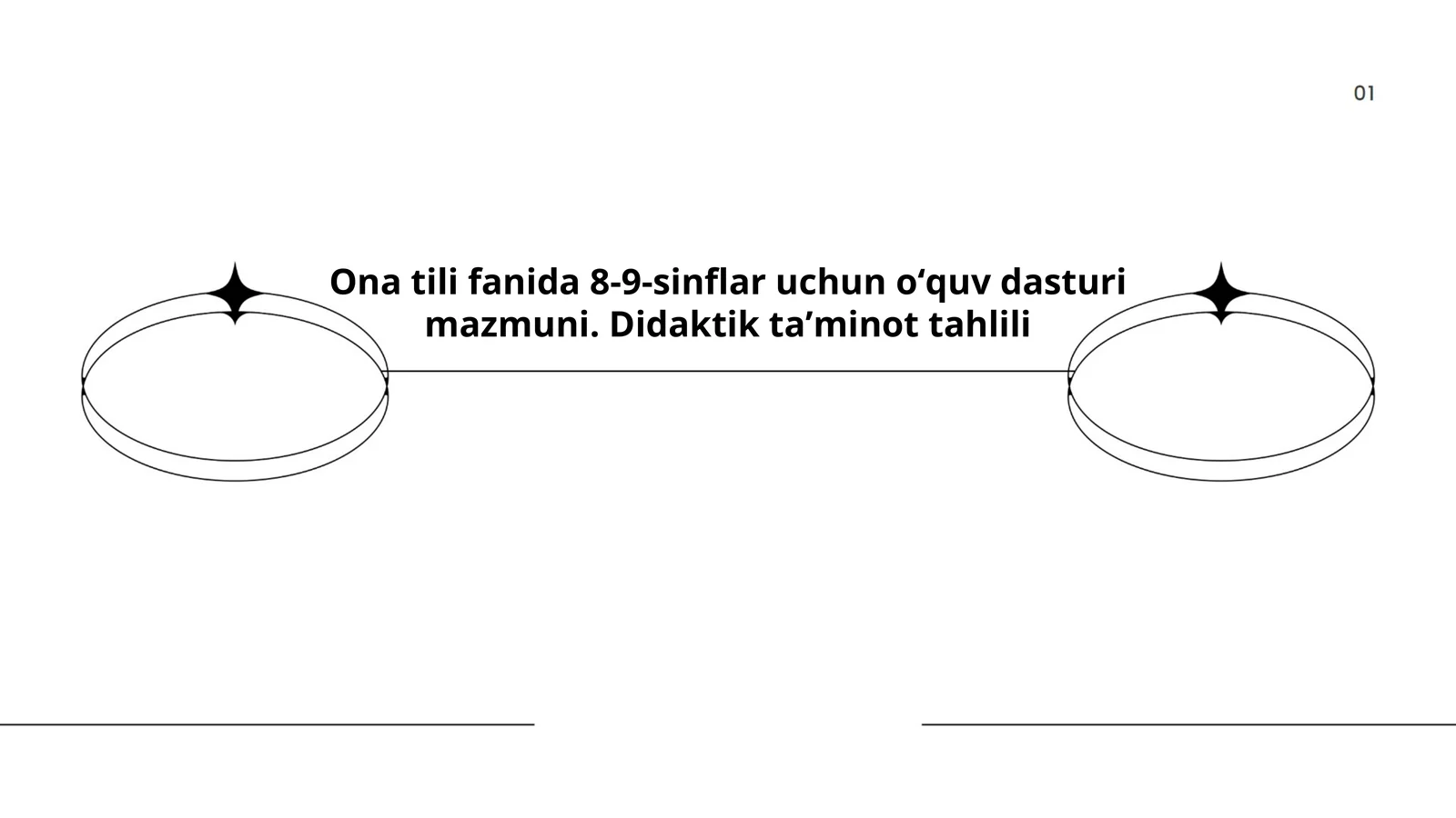 Ona tili fanida 8-9-sinflar uchun oʻquv dasturi mazmuni. Didaktik taʼminot tahlili