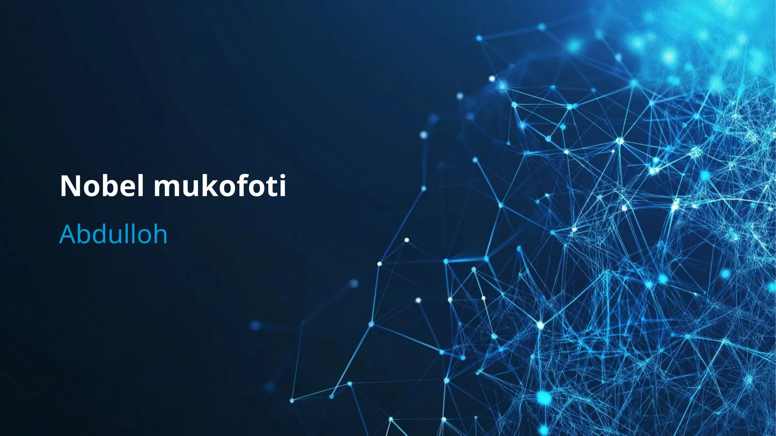 Nobel mukofoti