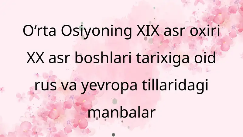 Markaziy osiyoliklarni birinchilardan bo‘lib suratga olgan fotograf Ole Olufsen