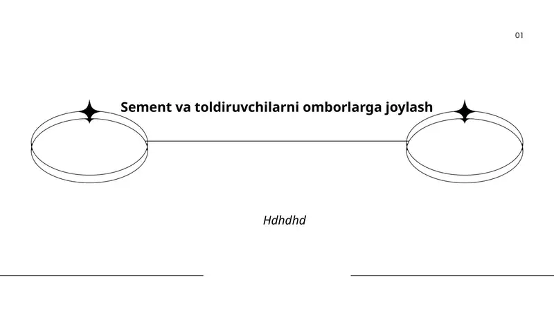 Sement va toldiruvchilarni omborlarga joylash