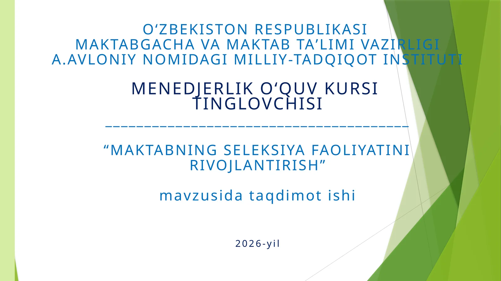 Seleksiya faoliyatini amalga oshirishning afzalliklari