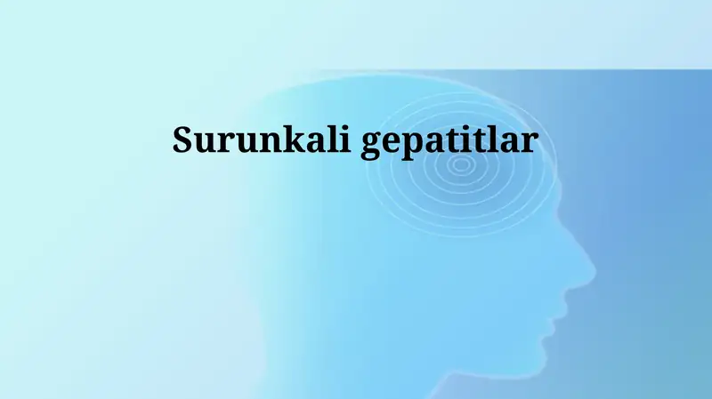 Surunkali gepatitlar