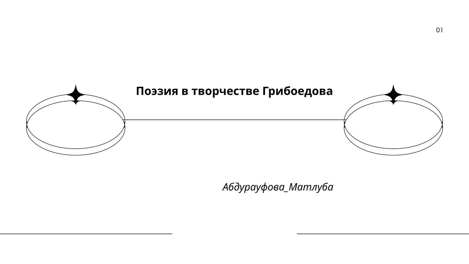 Поэзия в творчестве Грибоедова