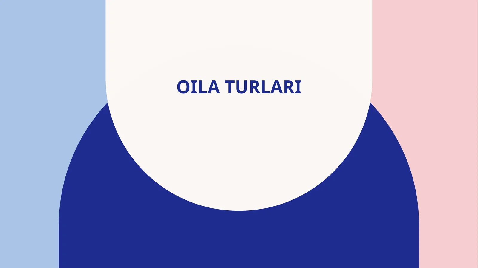 OILA TURLARI