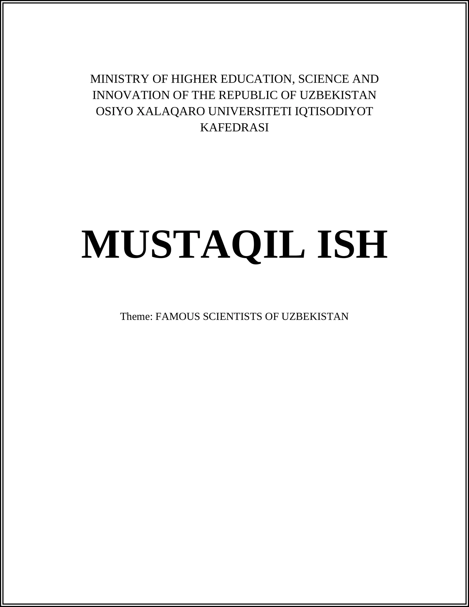 Abu Rayhan al-Biruni: Contributions to Astronomy