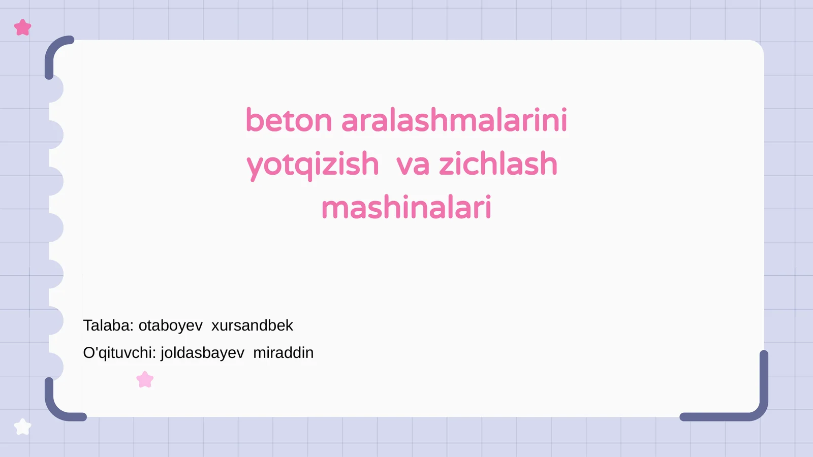 Beton aralashmalarini yotqizish va zichlash mashinalari