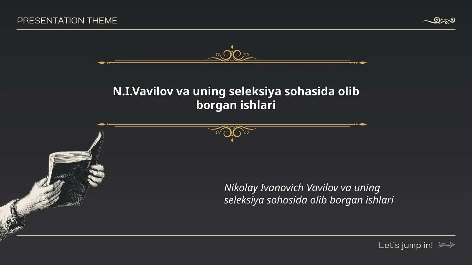 Nikolay Ivanovich Vavilovning hayoti va ilmiy faoliyati