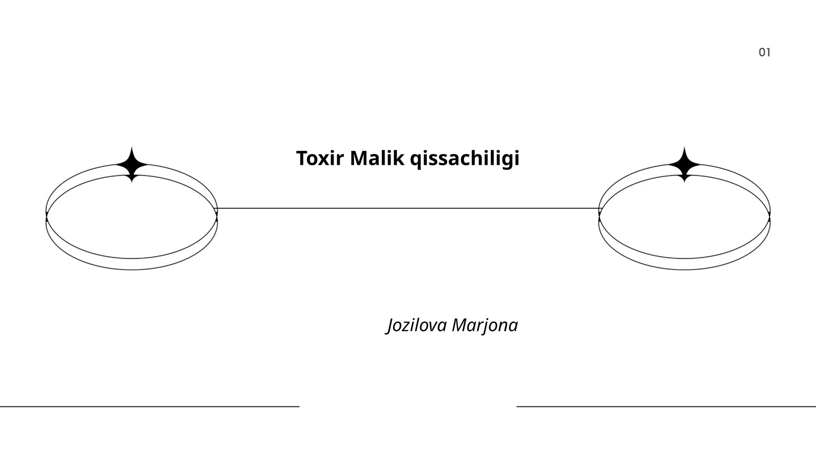 Toxir Malik qissachiligi