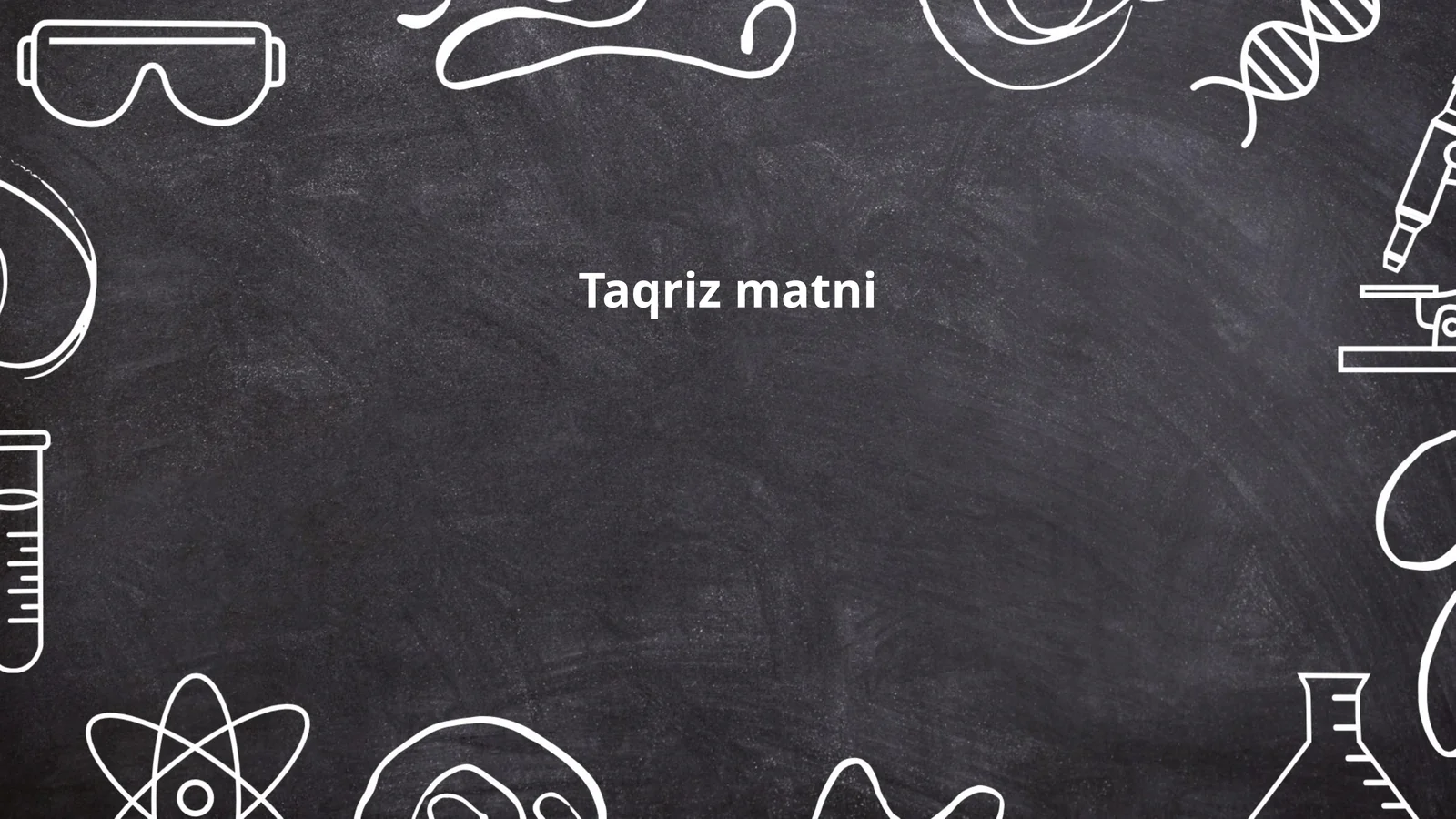 Taqriz matni