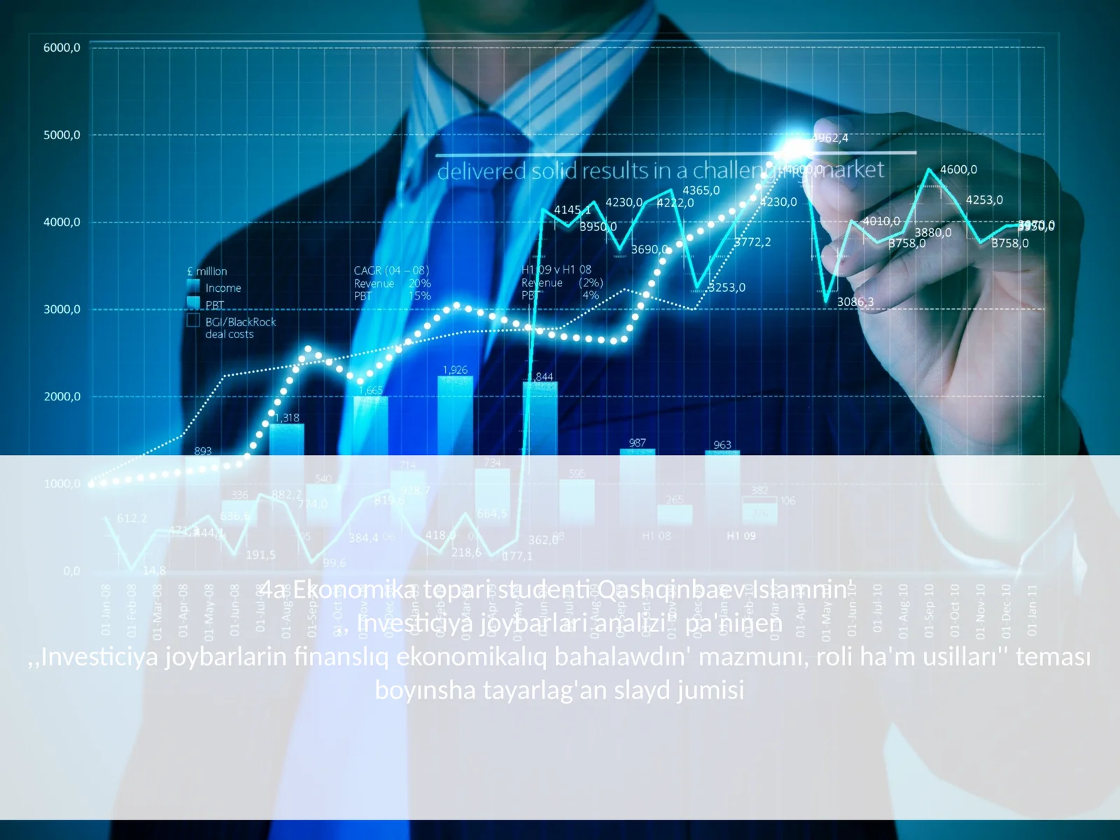 Investiciya joybarlari analizi