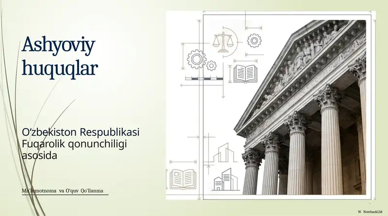 Ashyoviy huquqlar