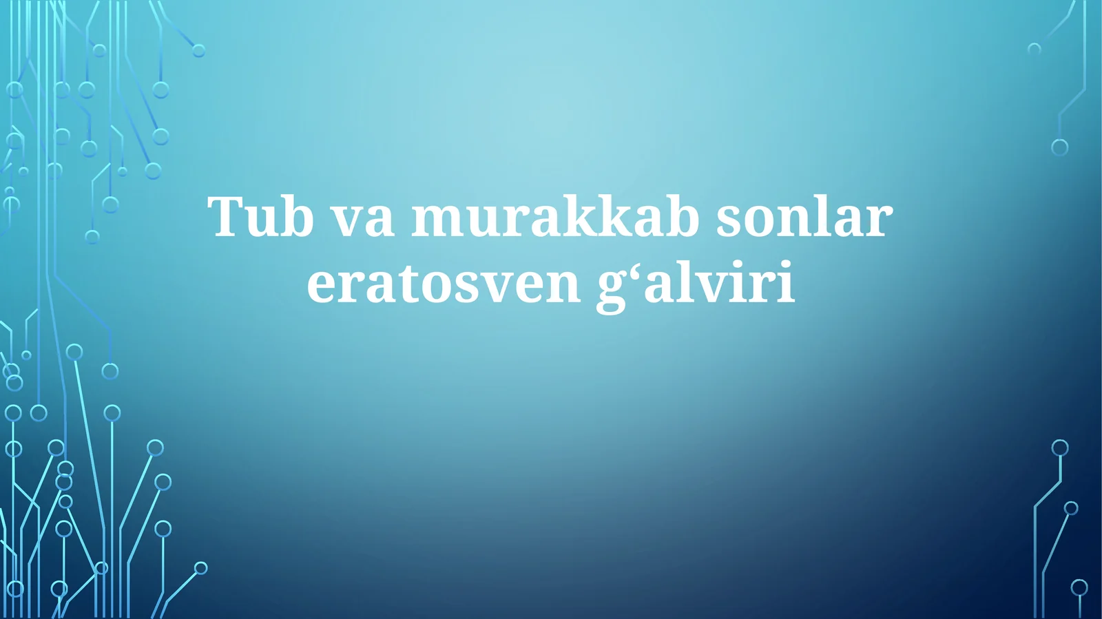 Tubvamurakkabsonlareratosvengʻalviri