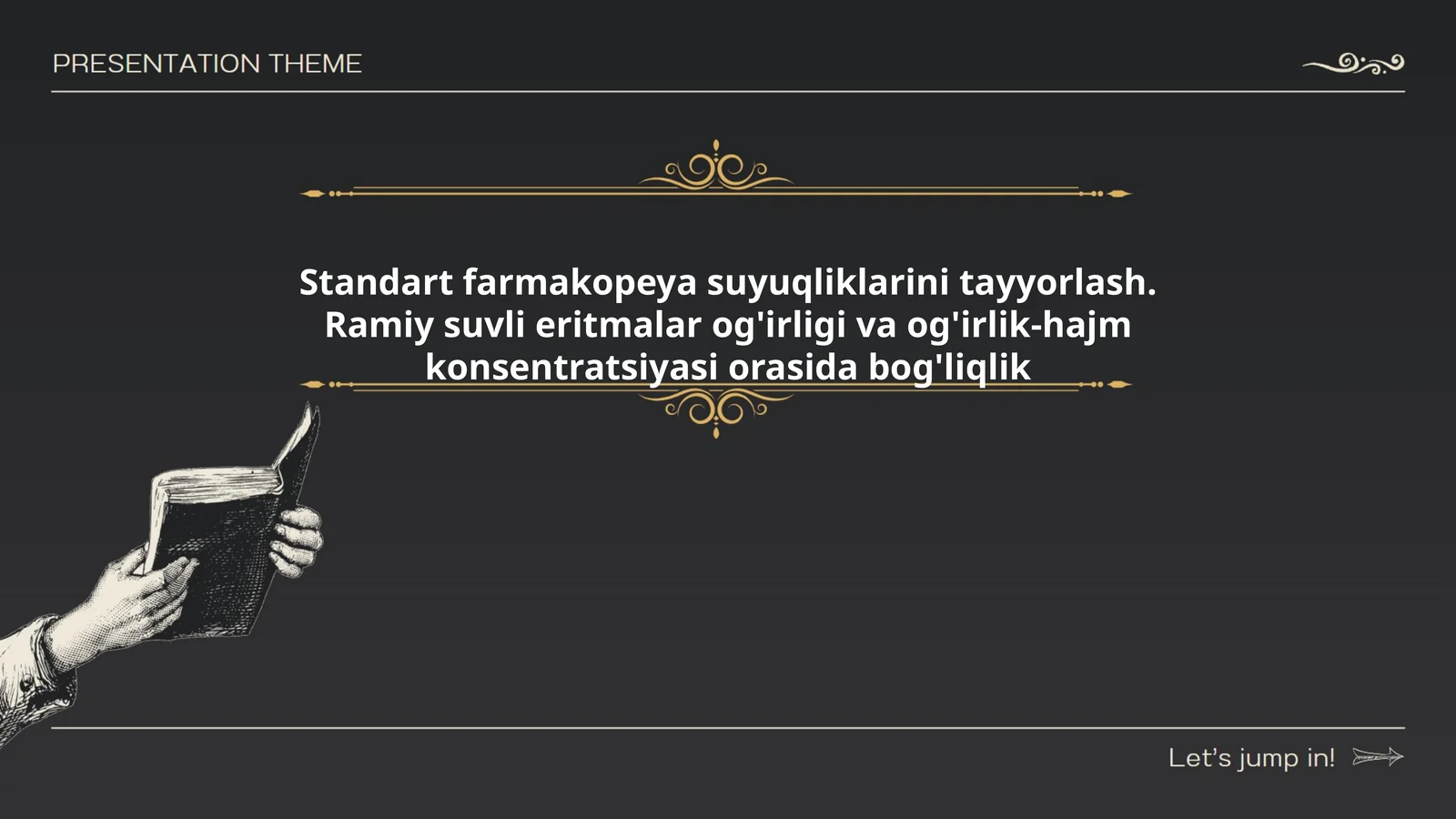 Farmakopeya Suyuqliklari Tayyorlash