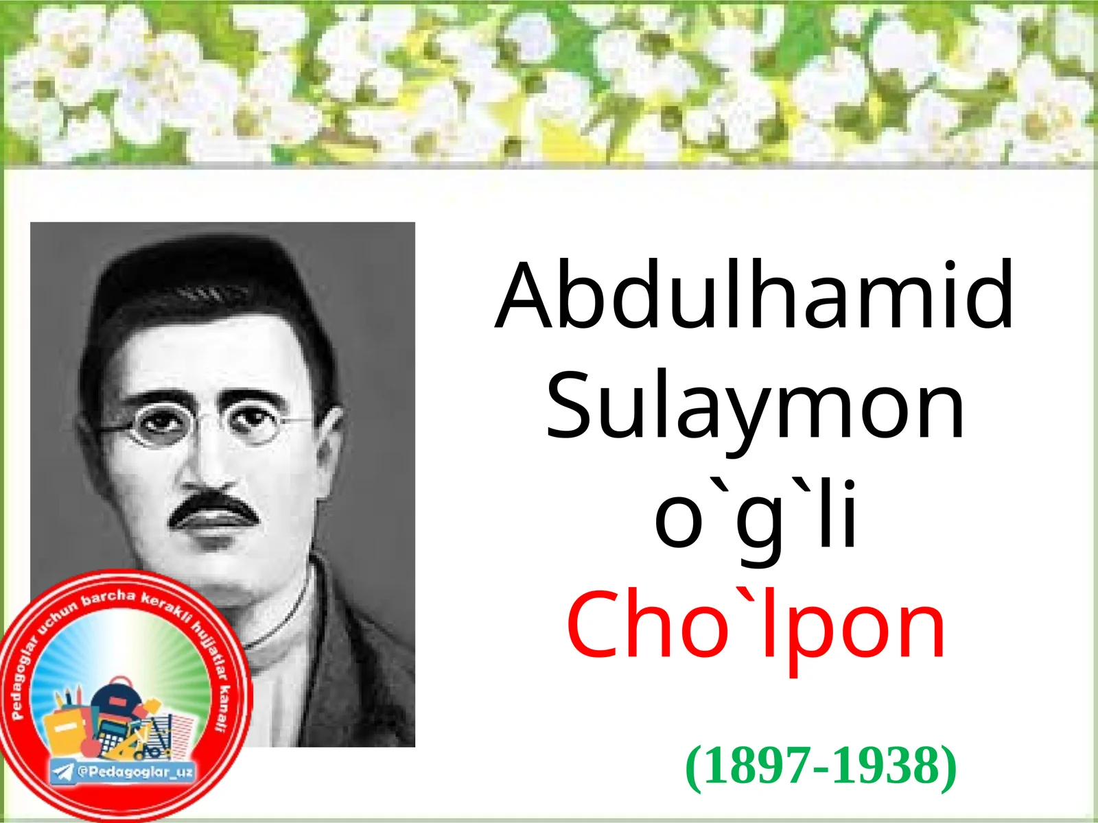 AbdulhamidSulaymono`g`liCho`lpon