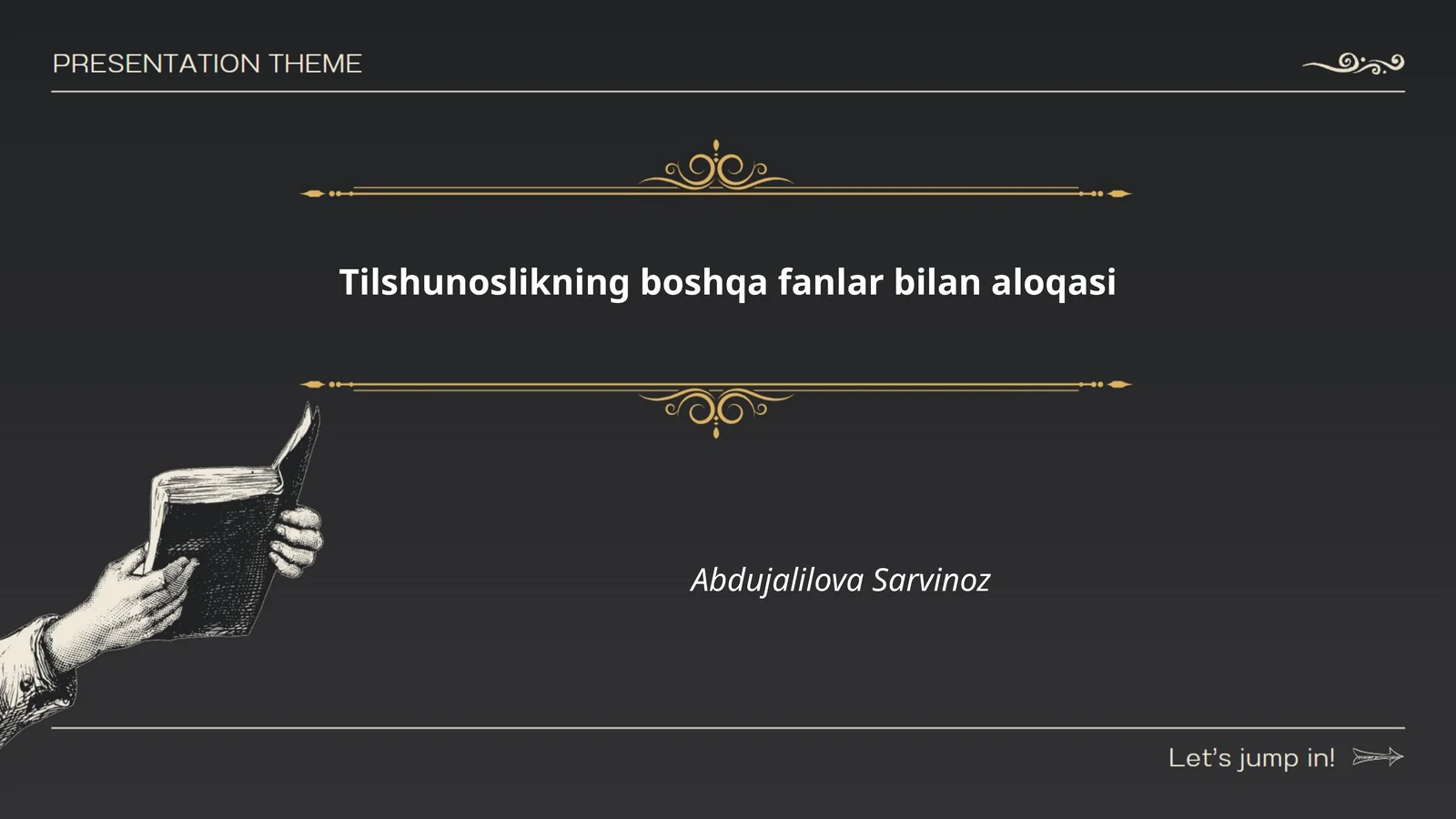 Tilshunoslikning boshqa fanlar bilan aloqasi
