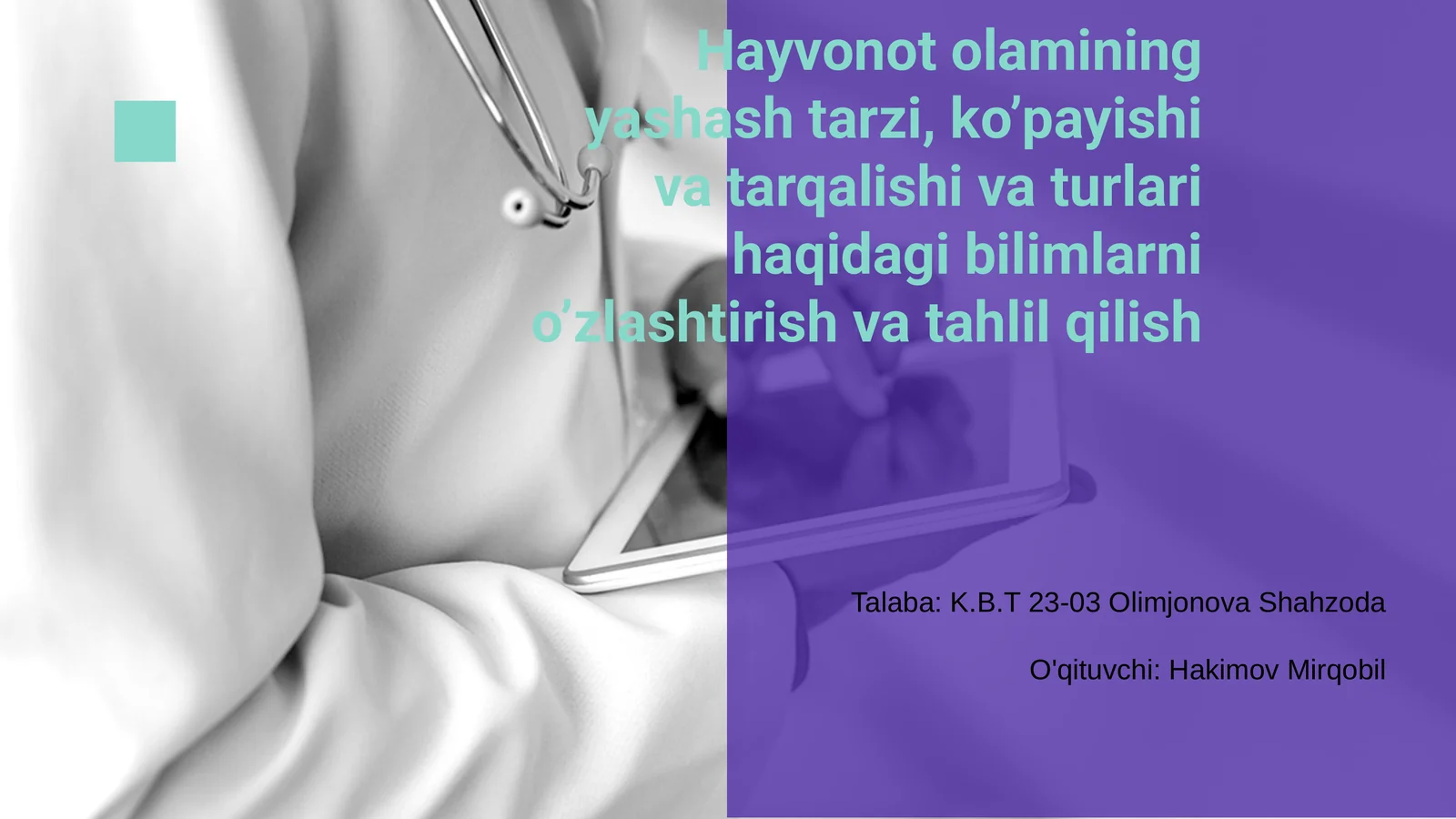 Hayvonot olami