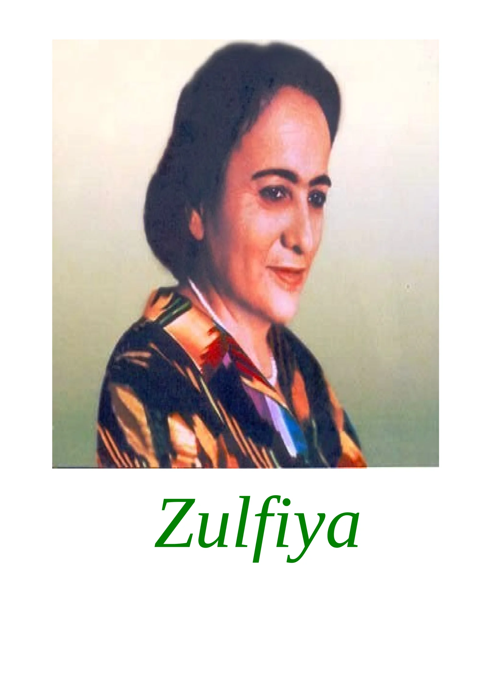 Zulfiya hayoti va ijodi