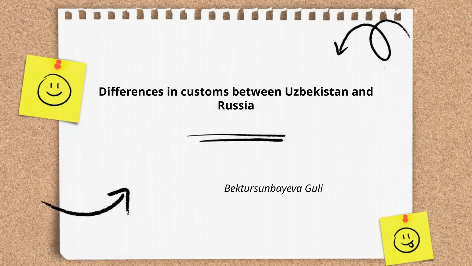 Differences in customs between Uzbekistan and Russia