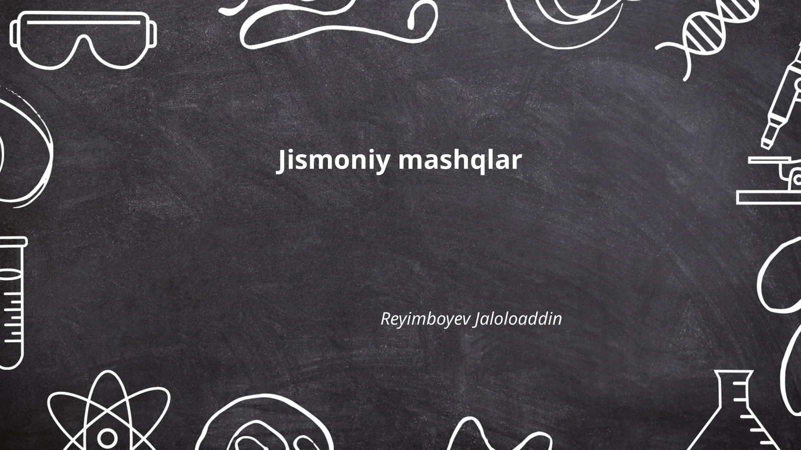 Jismoniy mashqlar