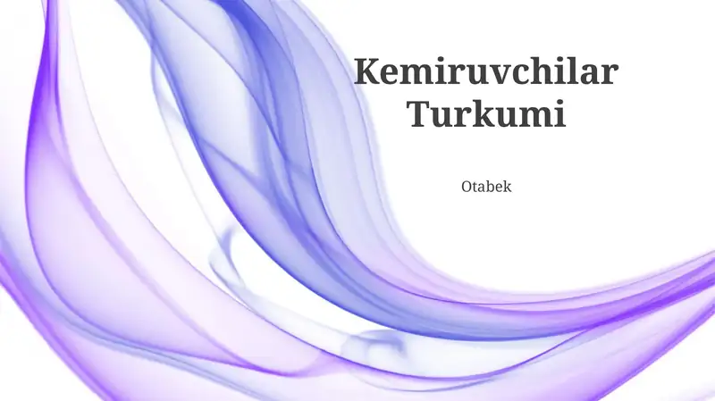 Kemiruvchilar Turkumi