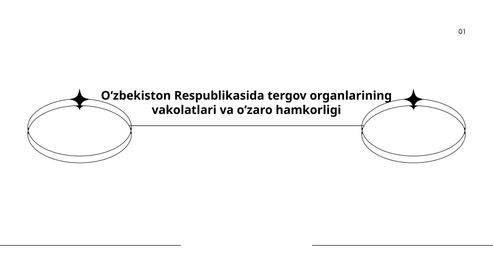 O‘zbekiston Respublikasida tergov organlarining vakolatlari va o‘zaro hamkorligi