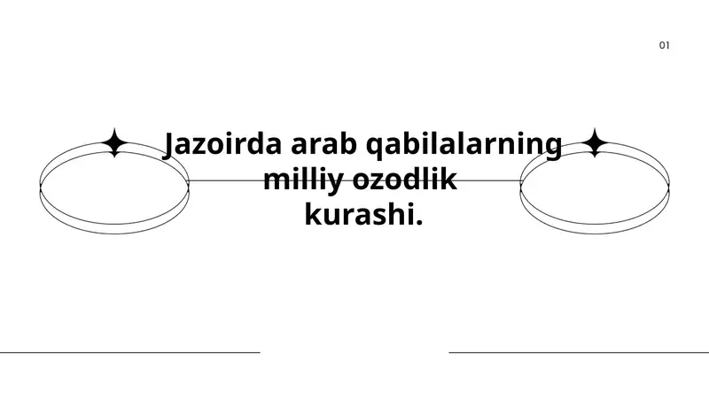 Jazoirda arab qabilalarning milliy ozodlik kurashi