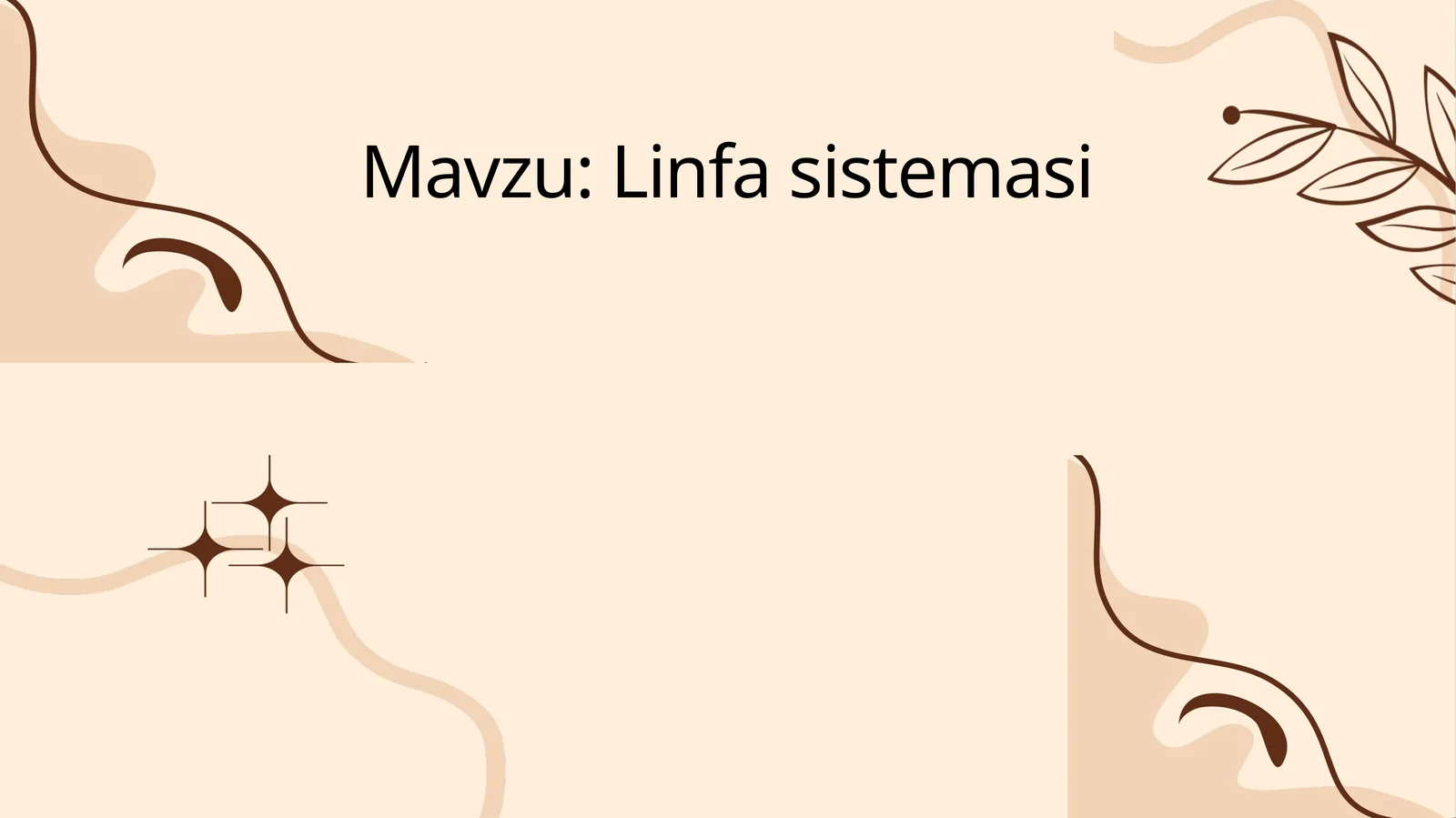 Linfa sistemasi