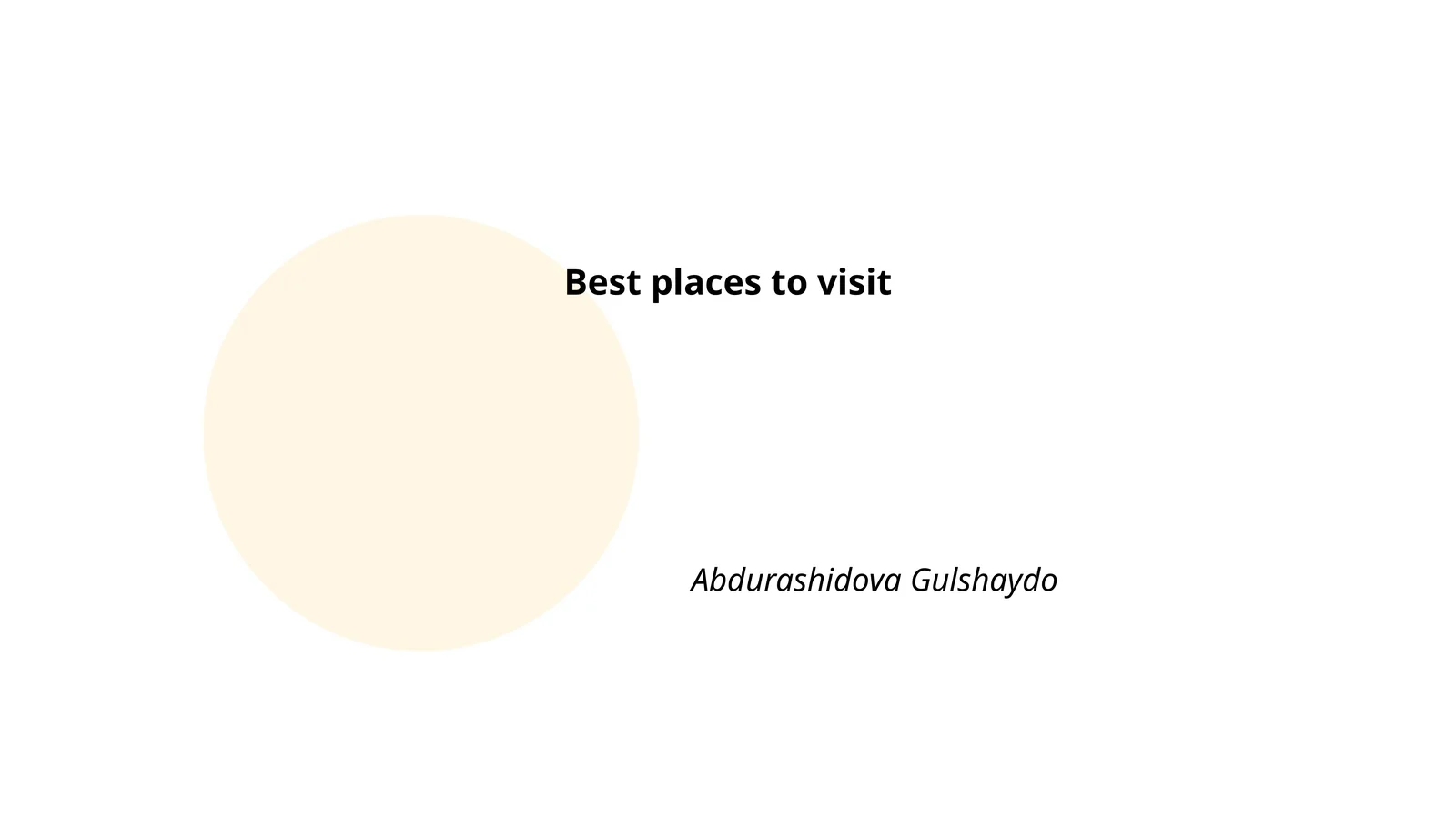 Iconic Landmarks Slideshow