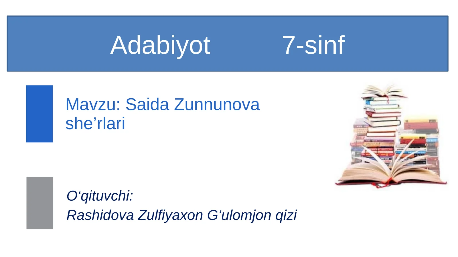 Saida Zunnunova she'rlari