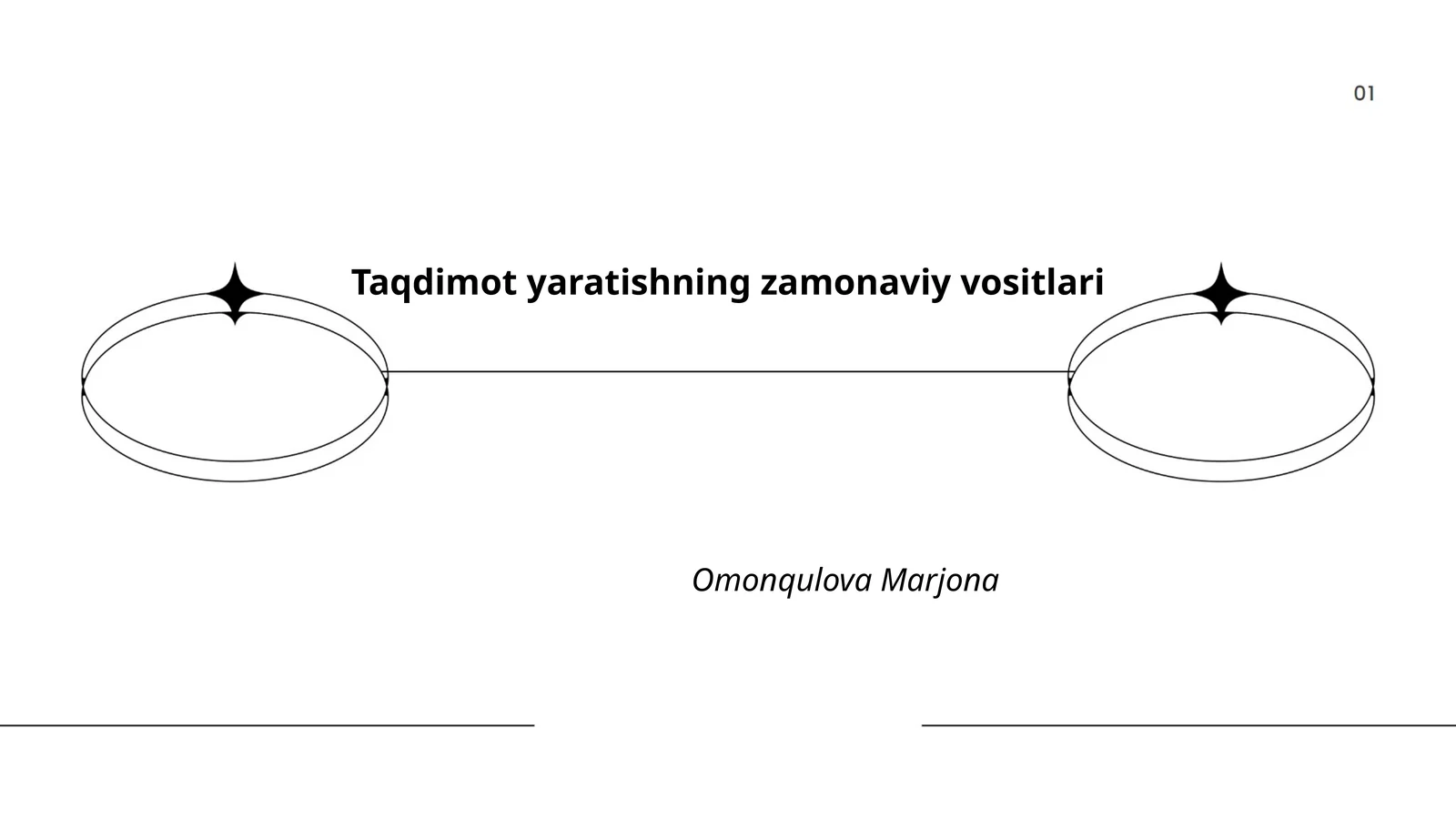 Taqdimot yaratishning zamonaviy vositlari