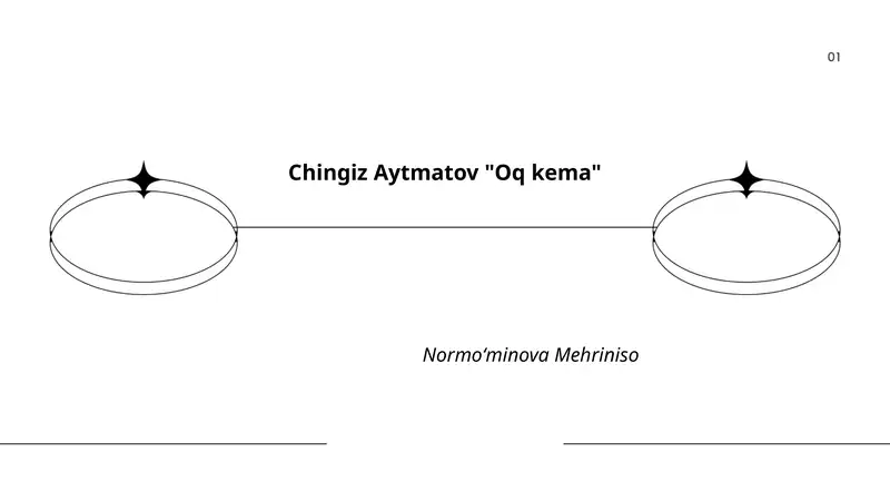 Chingiz Aytmatov "Oq kema"
