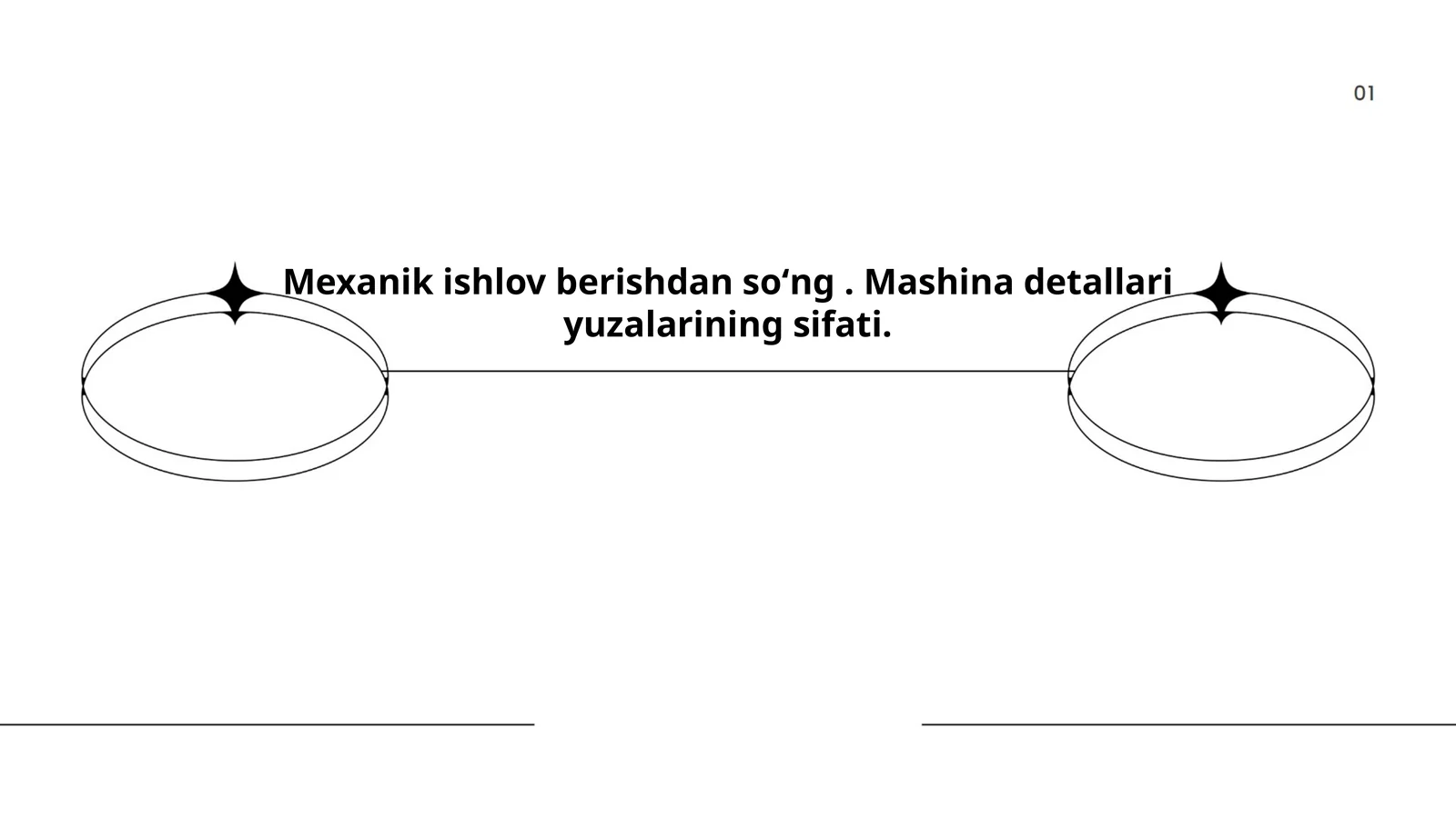 Mexanik ishlov berishdan soʻng. Mashina detallari yuzalarining sifati
