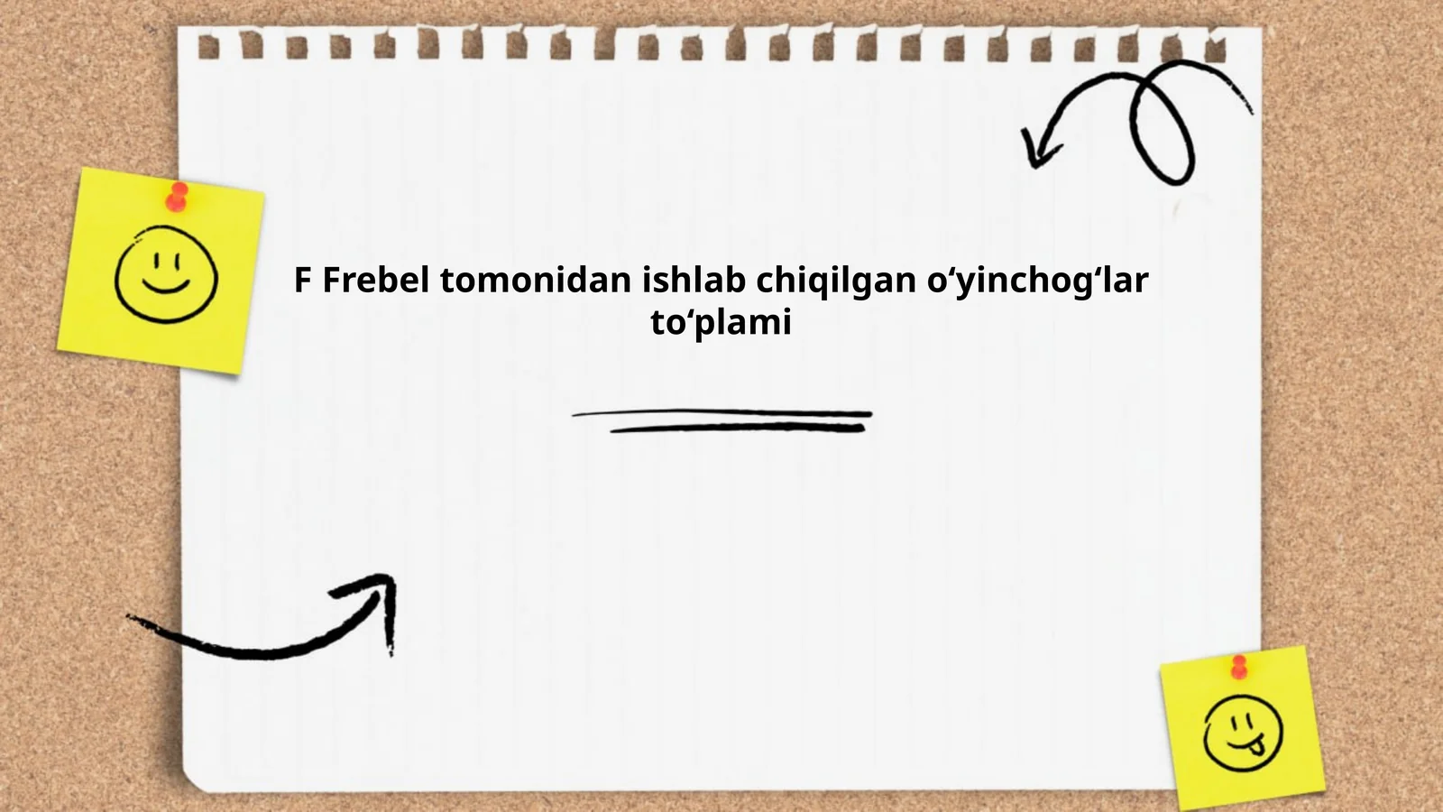 Frebel tomonidan ishlab chiqilgan o‘yinchog‘lar to‘plami