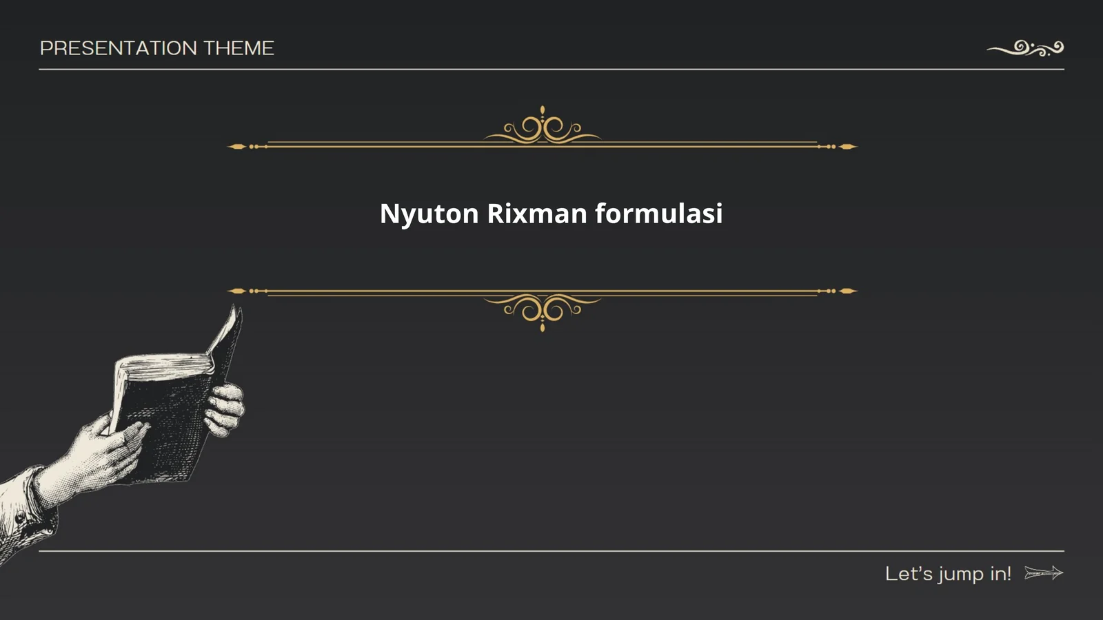 Nyuton Rixman formulasi