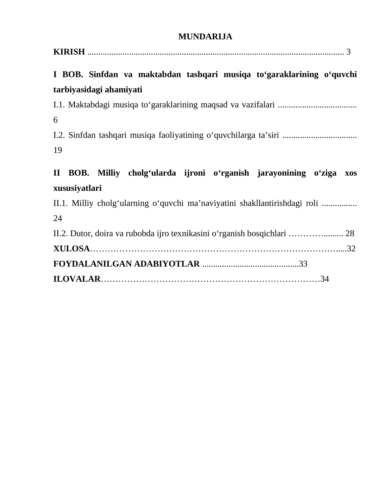 Sinfdan va maktabdan tashqari musiqa to’garaklarida milliy cholg’ular (dutor, doira, rubob va.x.k.lar)da ijroni o’rganishning o’quvchilar faoliyatida tutgan o’rni.