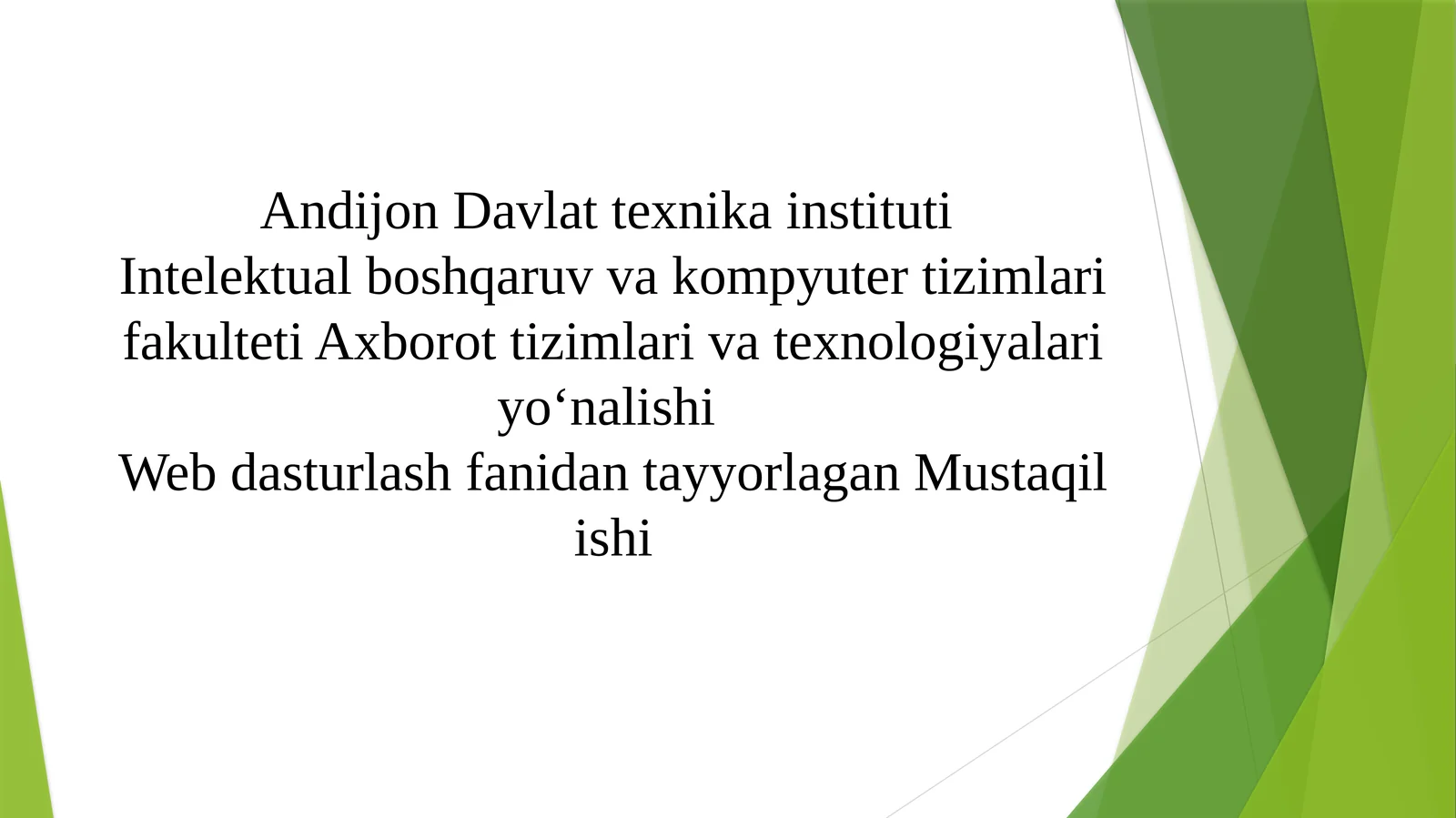 LARAVEL Fremeworki.PHPda web ilovalar yaratish