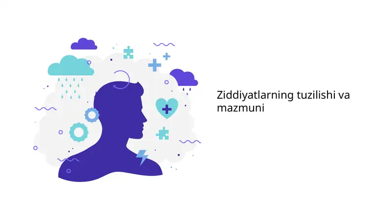 Ziddiyatlarning tuzilishi va mazmuni