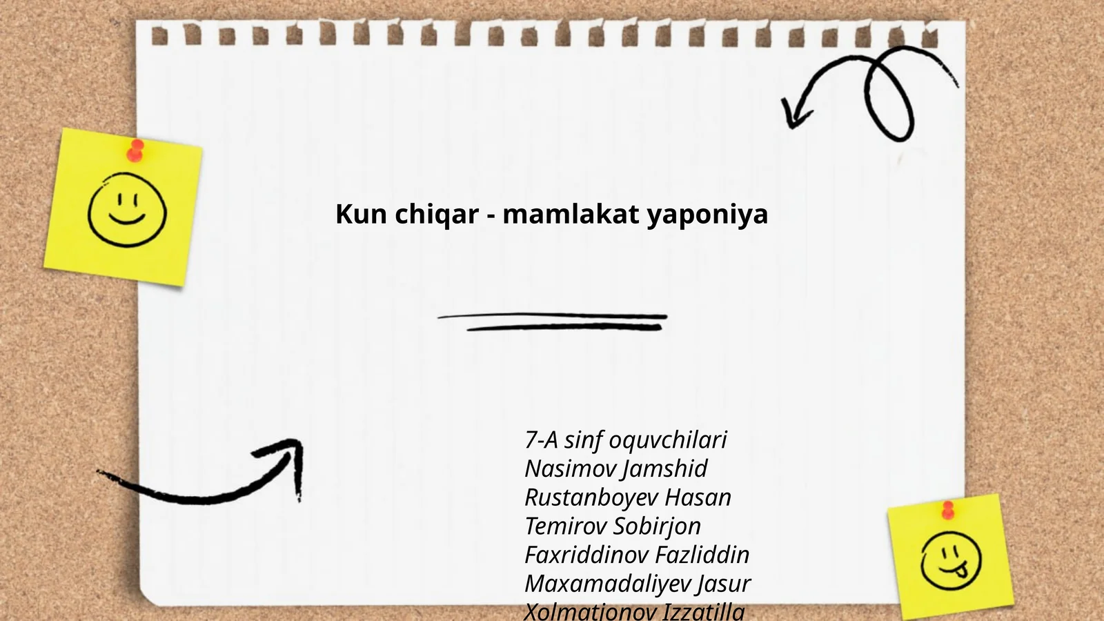 Kun chiqar - mamlakat yaponiya