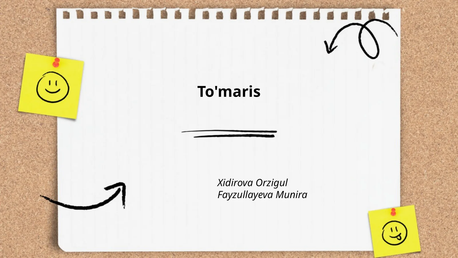 Биография Томирис