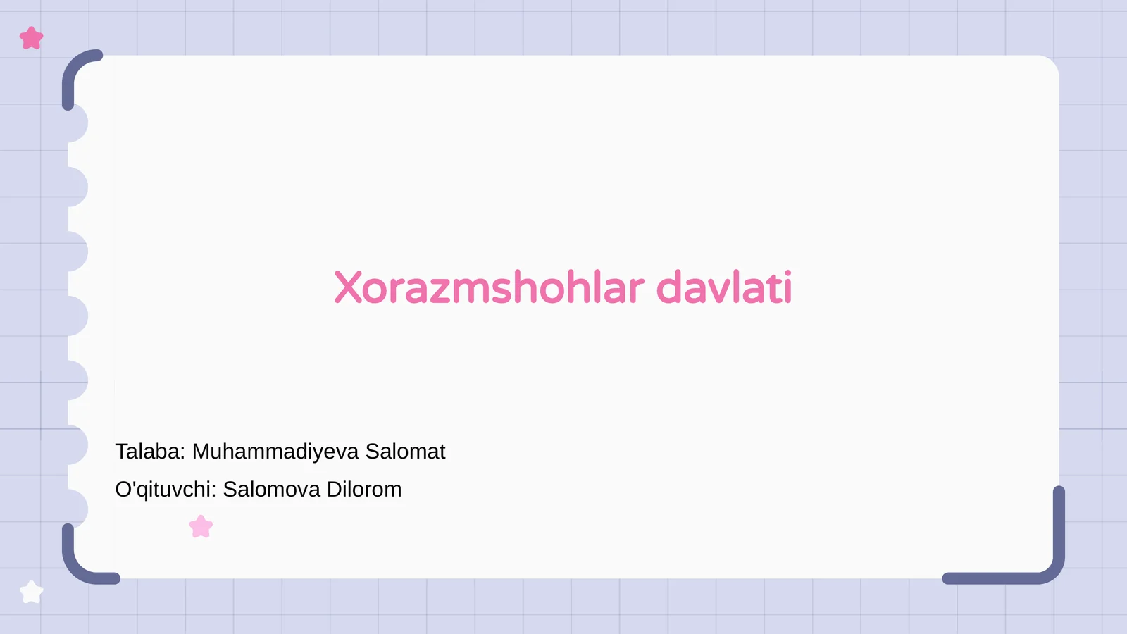 Xorazmshohlar davlati