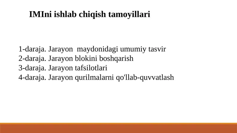 IM Iniishlabchiqishtamoyillari