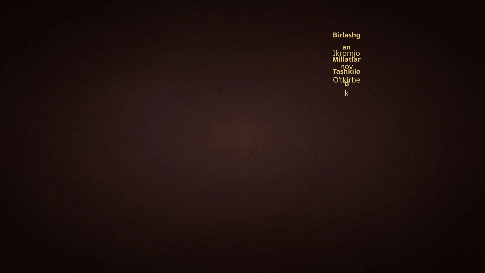 Birlashgan Millatlar Tashkiloti