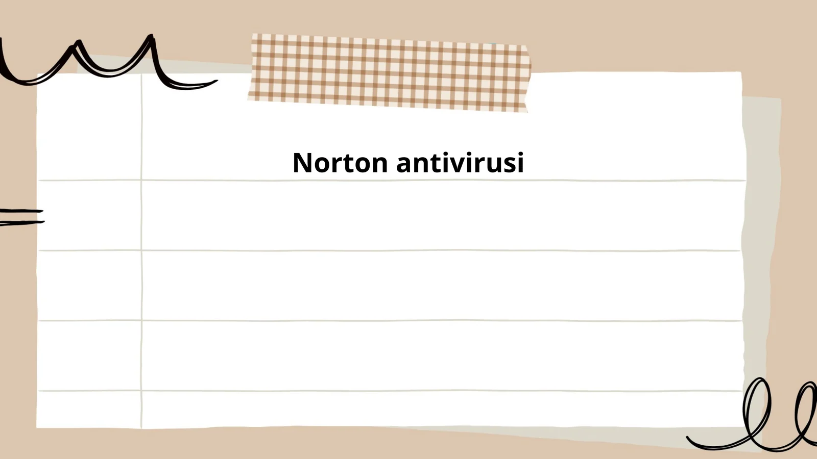 Norton antivirusi