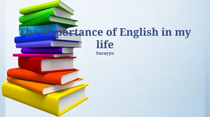 English: A Personal Journey