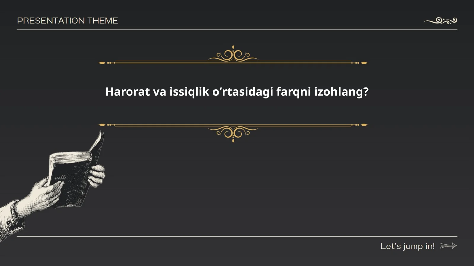 Haroratning o'lchov birliklari