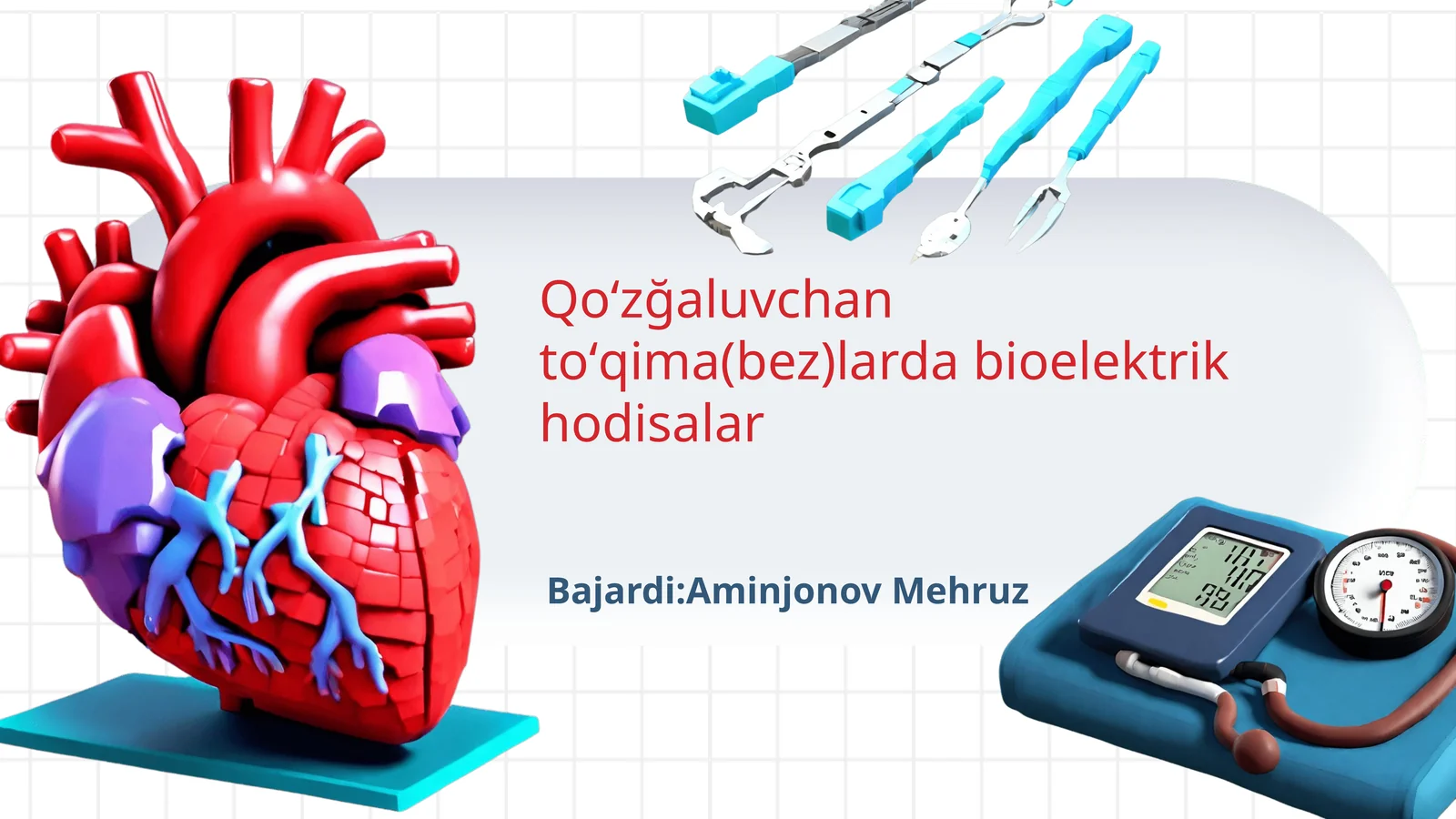 Qoʻzğaluvchan toʻqima(bez)larda bioelektrik hodisalar