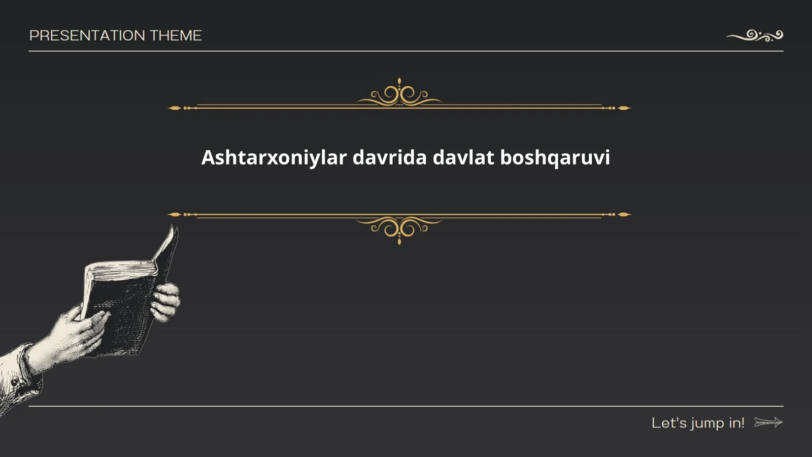 Ashtarxoniylar davrida davlat boshqaruvi