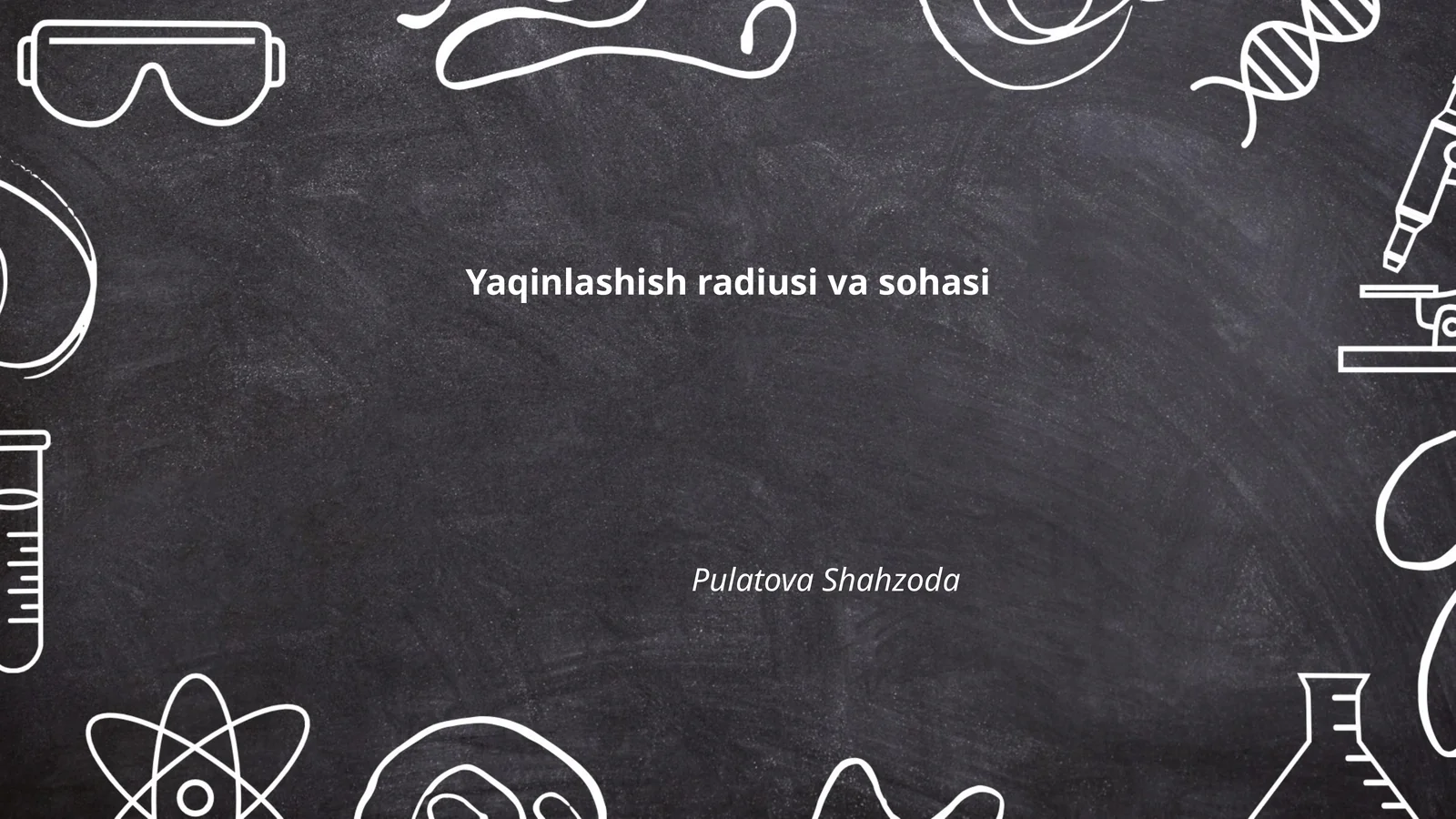 Yaqinlashish radiusi va sohasi