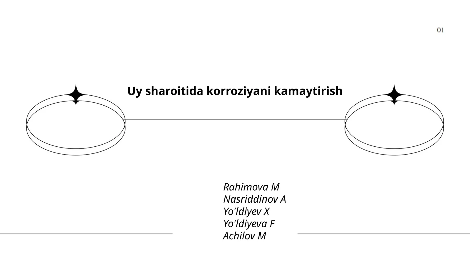 Uy sharoitida korroziyani kamaytirish